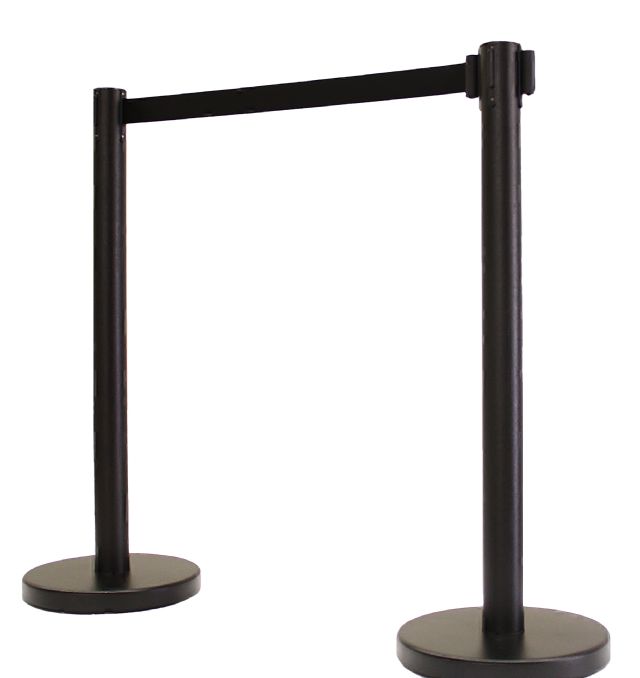 2 PCS STANCHIONS SET (Tuff Tex Black)