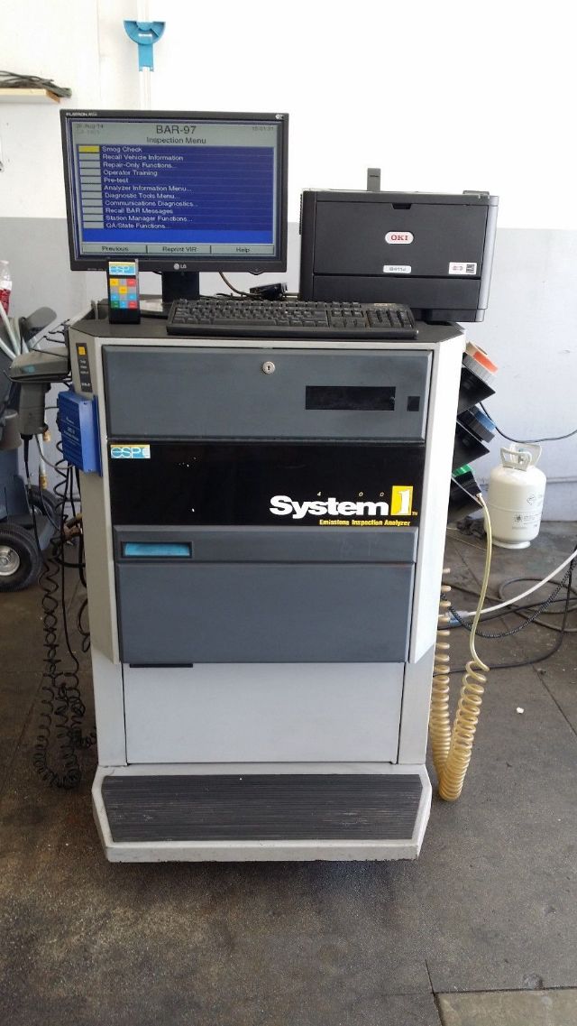 ESP Smog machine LOS ANGELES CALIFORNIA Tools For Sale Classified Ads