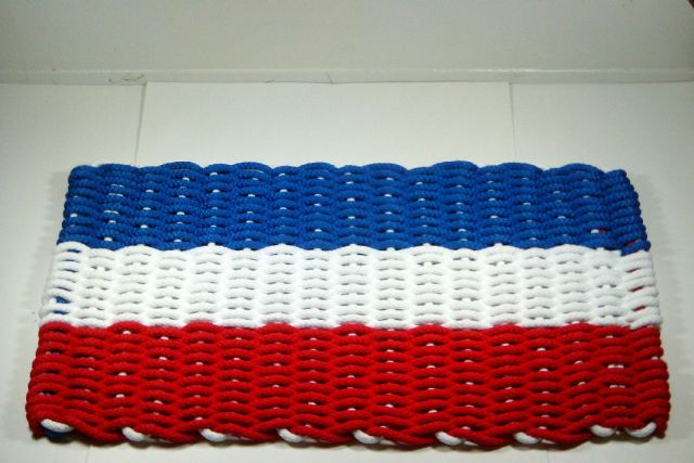 New England Patriots hand woven rope doormats USA 