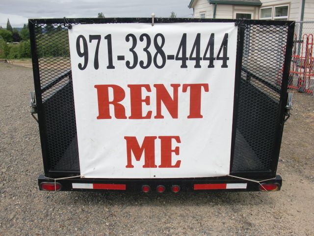Landscape trailer rental