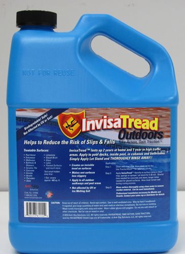 InvisaTread Anti-Slip Solution Outdoor Use