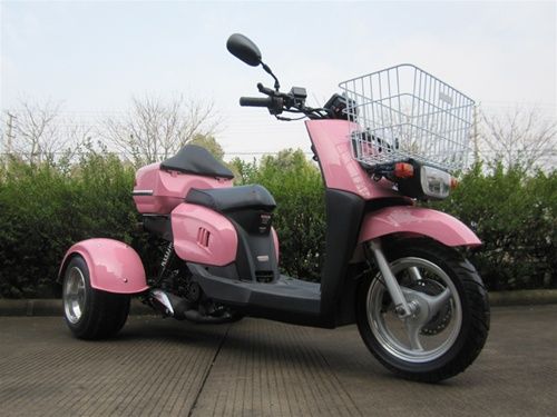   	 50cc Starfire 3 Wheeled Scooter Moped