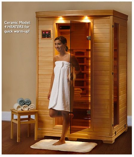 Coronado 2 -3 Person Infrared Sauna with Ceramic H