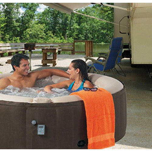 Inflatable 4 Person Spa, 130 Air Jets