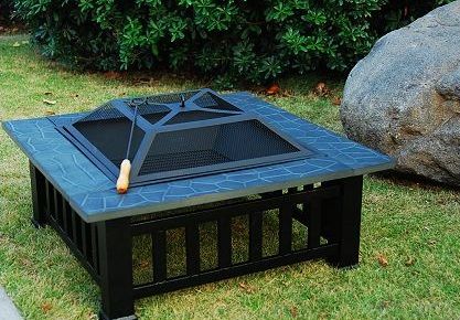 High Quality Metal Fire Pit With Cover
