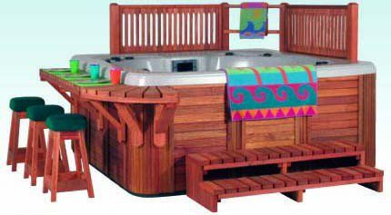 Bel Aire Hot Tub Surround