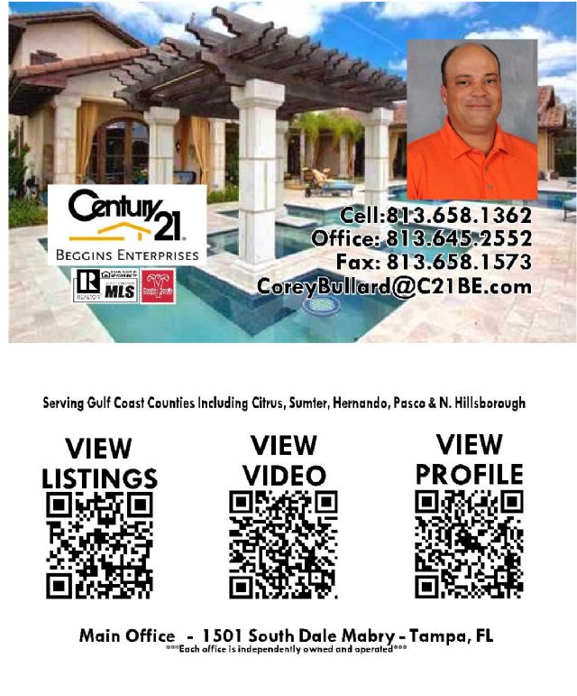 Use your phone on the "QR" code for FL Real Estate