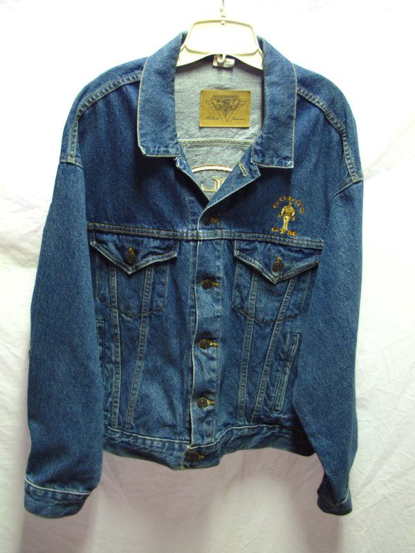 Golds gym denim jacket