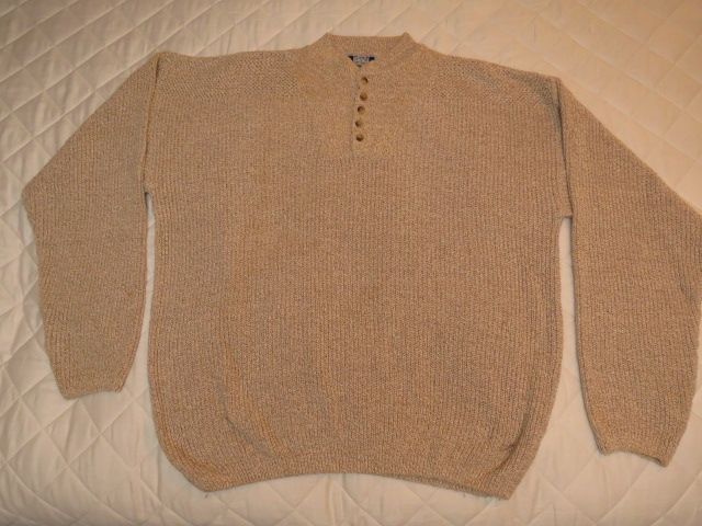 Man's 2XL Sweater 100% Cotton