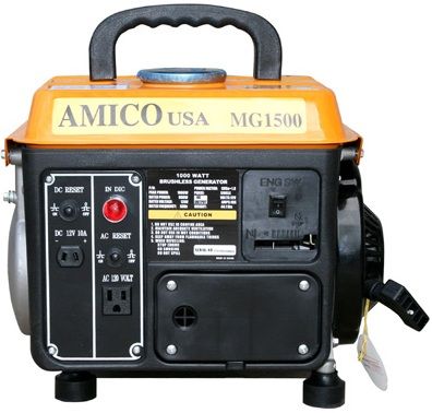 High Quality 1000 Watt Pull Start Gasoline Generat