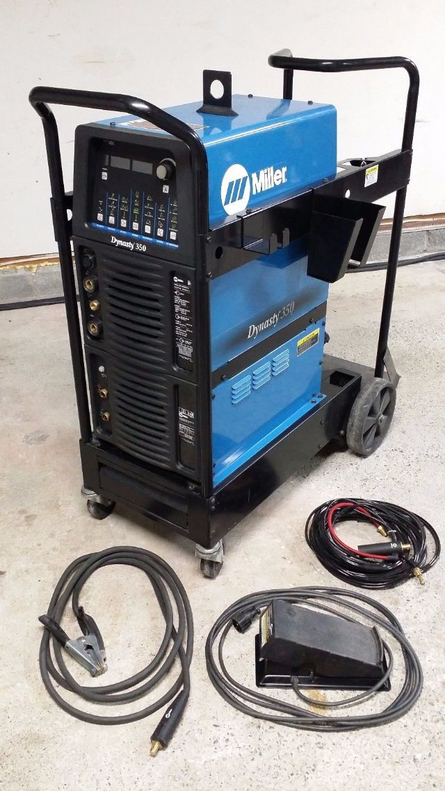 Miller Dynasty 350 ACDC TIG Welder Complete Kit DALLAS TEXAS Tools For