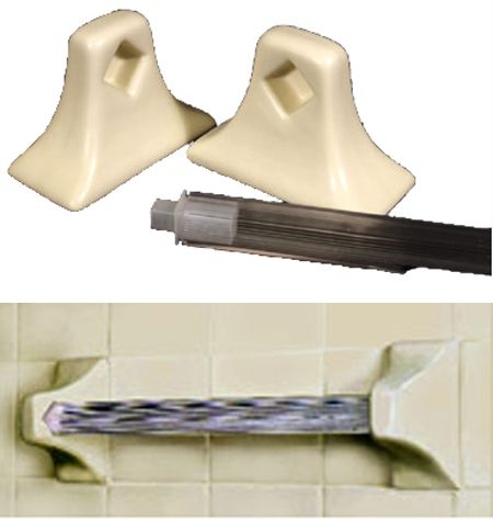 Porcelain Towel Bar