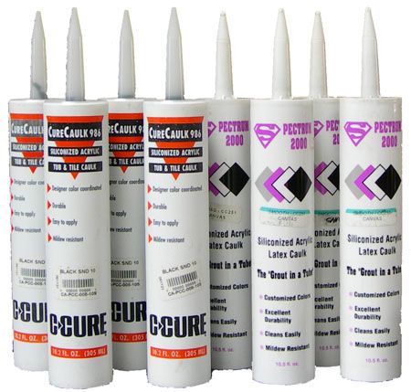 C-Cure Sanded and Non Sanded Colorant Caulking 