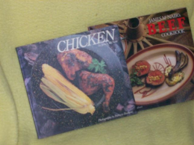James McNairs Chicken & Beef Cookbooks