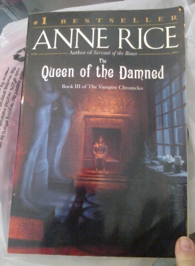 Book, Queen of the Damned by Anne Rice