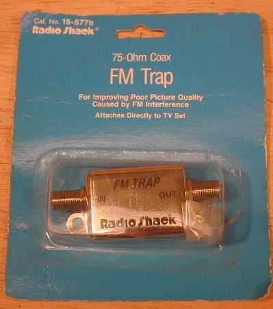 Radio Shack Interference Filter