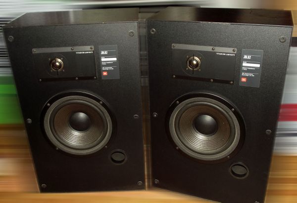 Vintage Pair of JBL 82 Stereo Speakers