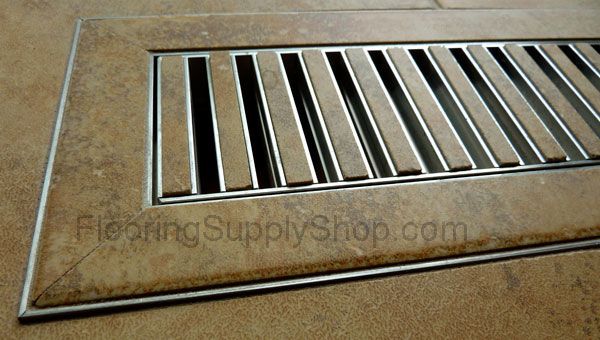 Chameleon Tile and Stone Floor Vent Registers
