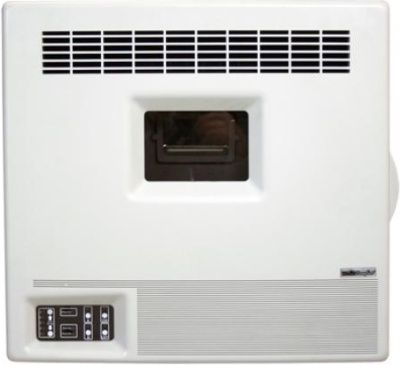 High Quality Eco-Aire Window Pellet Stove Warms Up