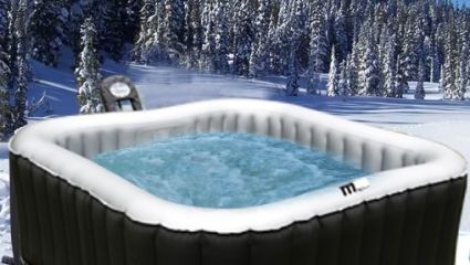 4 Person Alpine Spa Inflatable Hot Tub 