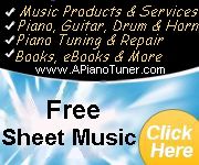 FREE SHEET MUSIC (Absolutely free)