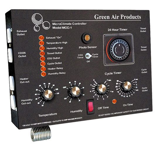 Micro Climate Controller Temperature Humidity Co2 