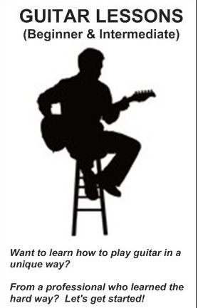 GUITAR LESSONS (Beginner & Intermediate)