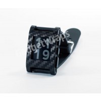 Black Carbon Fiber Film and Screen Protector For Pebble Watch 