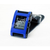 Electric Blue Pebble Watch Wrap 