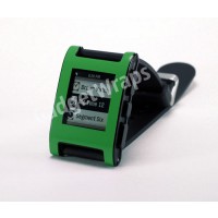 Kelly Green Pebble Watch Wrap And Screen Protector