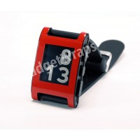 Gloss Red Pebble Watch Wrap And Screen Protector
