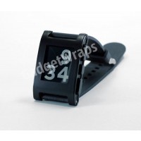 Matte Black Pebble Watch Wrap And Screen Protector