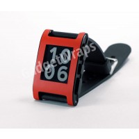 Matte Red Pebble Watch Wrap 