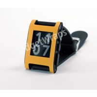 Matte Saffron Yellow Pebble Watch Wrap