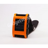 Orange Hyper Fluorescent Pebble Watch Wrap and Screen Protector