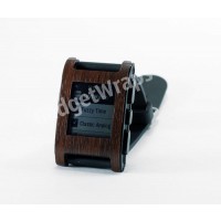 Rosewood Film and Screen Protector For Pebble Watch 