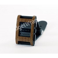 Walnut Film and Screen Protector For Pebble Watch 