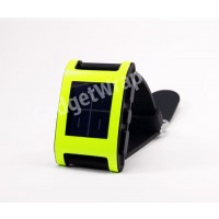Yellow Hyper Fluorescent Film and Screen Protector For Pebble Watch 