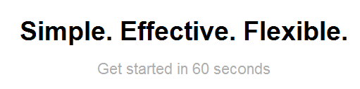 Capsule quick signup