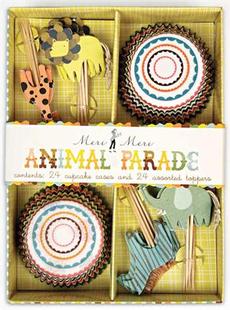 Animal Parade Cupcake Kit