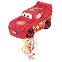 Lightning McQueen Pull String Pinata