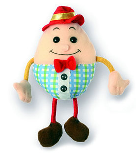 Humpty Dumpty Finger Puppet