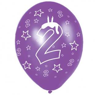 Happy 2nd Birthday Balloons