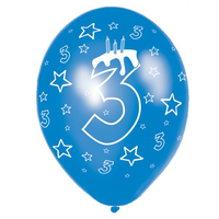 Happy 3rd Birthday Balloons