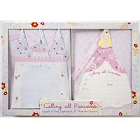 Pretty Princess Invites and Thank You Cards