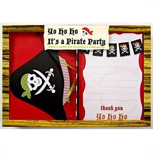 Pirate Invitations and ThankYou Cards