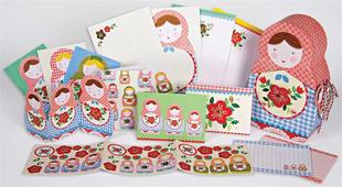 Russian Doll Stationery Kit