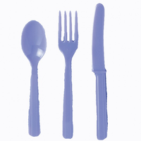 Lavender Assorted Cutlery Pack