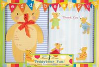 Teddy Bear Fun Invites & Thank-you Cards Boxed Set