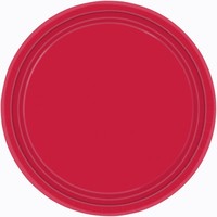 Apple Red Plates